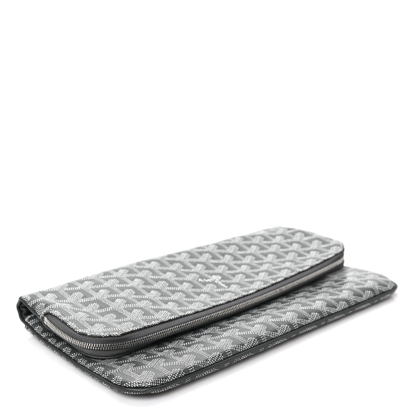 Goyardine Sainte Marie Soft Clutch Grey
