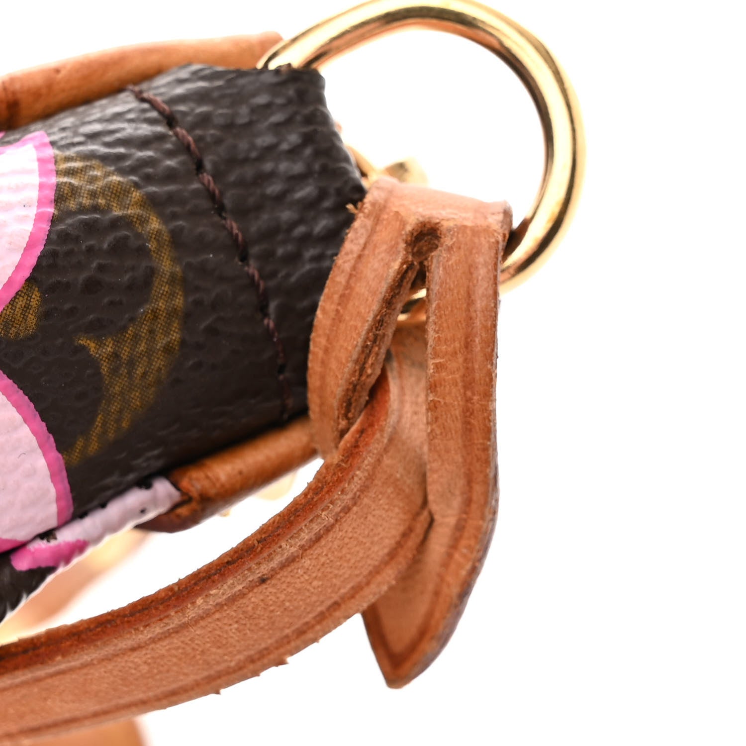 Louis Vuitton Monogram Cherry Blossom Pochette Accessories Brown 12 of 13
