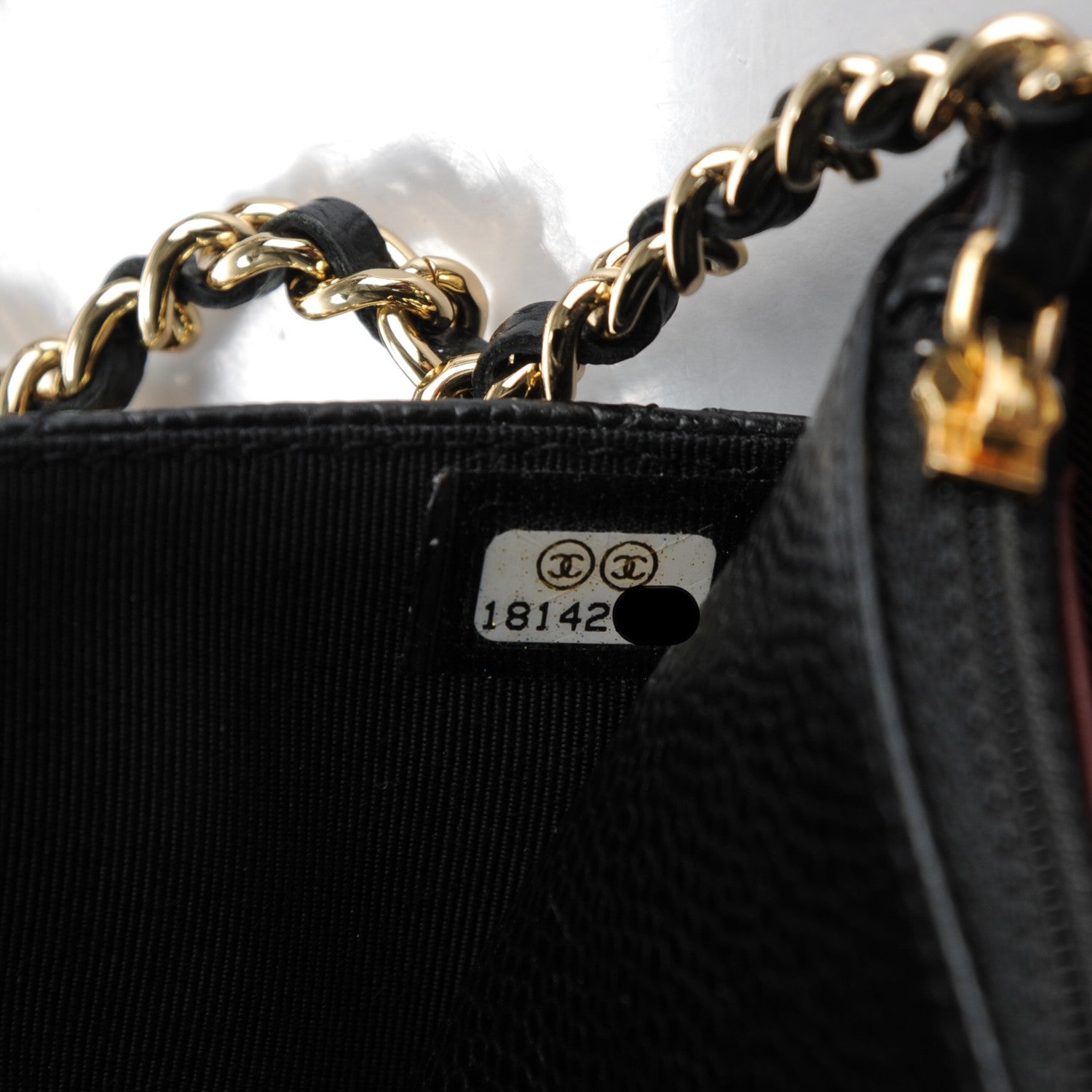 Chanel Caviar Quilted Wallet On Chain WOC Black 8 of 8