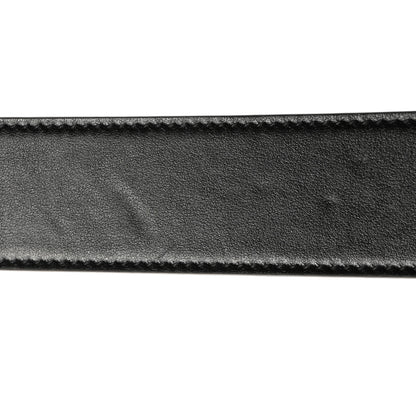 Gucci GG Supreme Monogram Plutone Calfskin Palladium Double G Reversible 37mm Belt 90 36 Beige Ebony Black 6 of 6