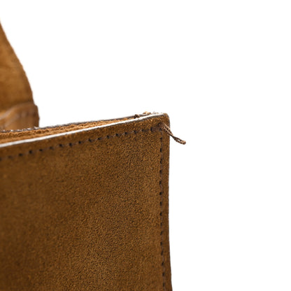 Saint Laurent Suede Fringe Baby Monogram Satchel Light Ocre 12 of 14