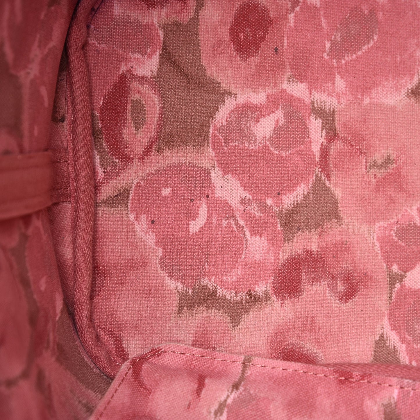 Monogram Articles de Voyage Ikat Neverfull MM Rose Velours