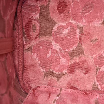 Louis Vuitton Monogram Articles de Voyage Ikat Neverfull MM Rose Velours 9 of 11