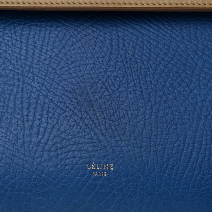 Celine Elephant Calfskin Mini Tri-Color Belt Bag Indigo 12 of 16