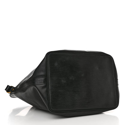 Louis Vuitton Epi Petit Noe Black 4 of 17