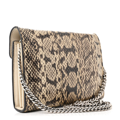 Gucci Watersnake Mini Dionysus Chain Wallet 3 of 16