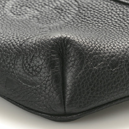 Gucci Piuma Calfskin Jumbo GG Embossed Small Belt Bag Black 10 of 11
