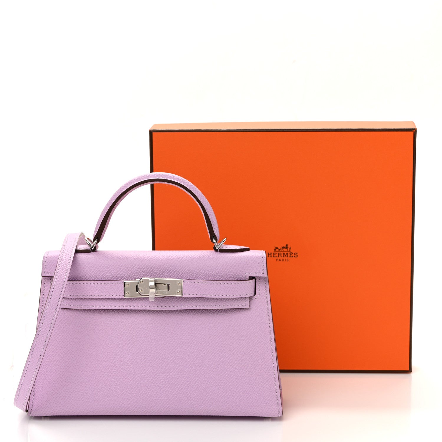 Hermes Epsom Mini Kelly Sellier 20 Guimauve 10 of 10