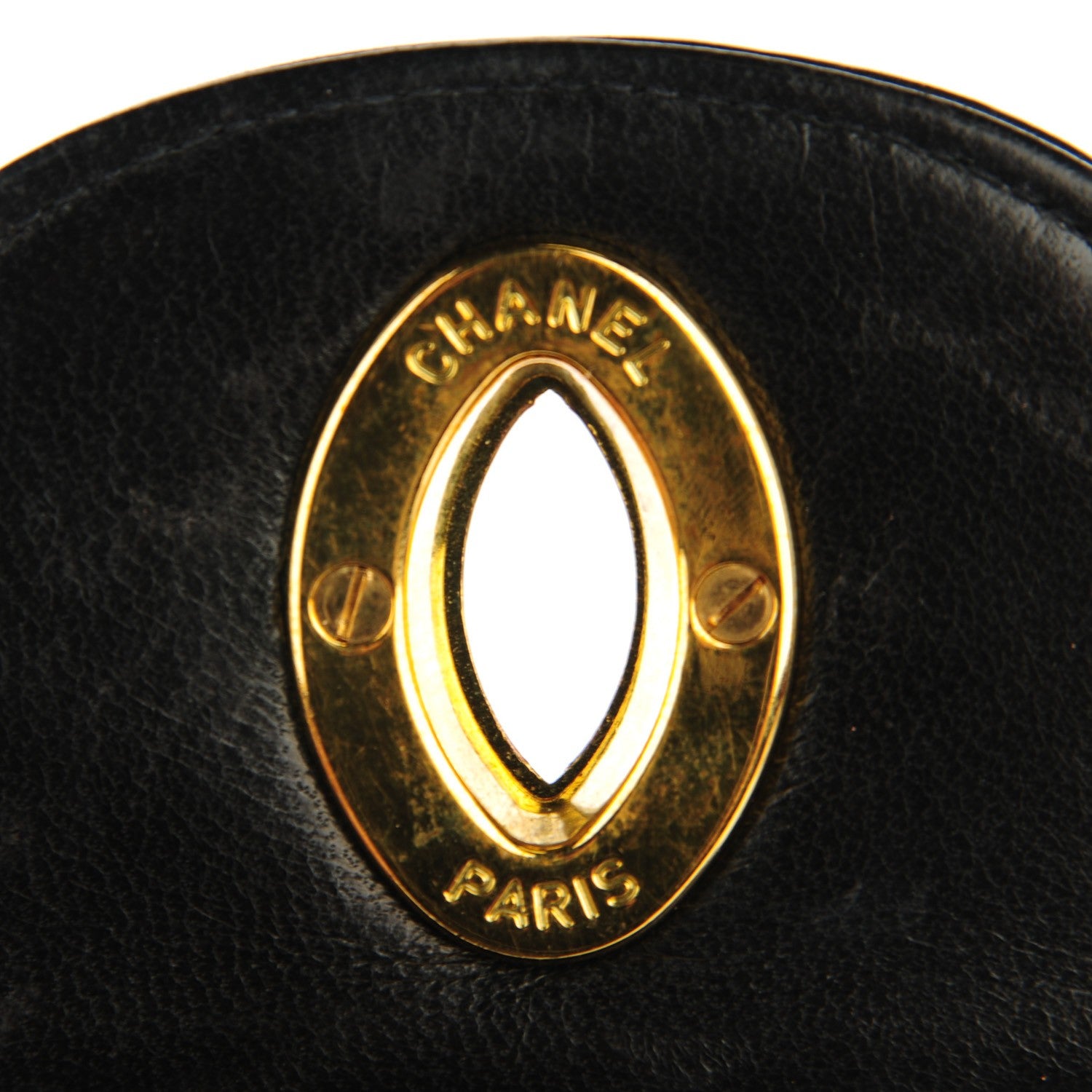Chanel Lambskin Vertical Quilt Jumbo Flap Black 3 of 11