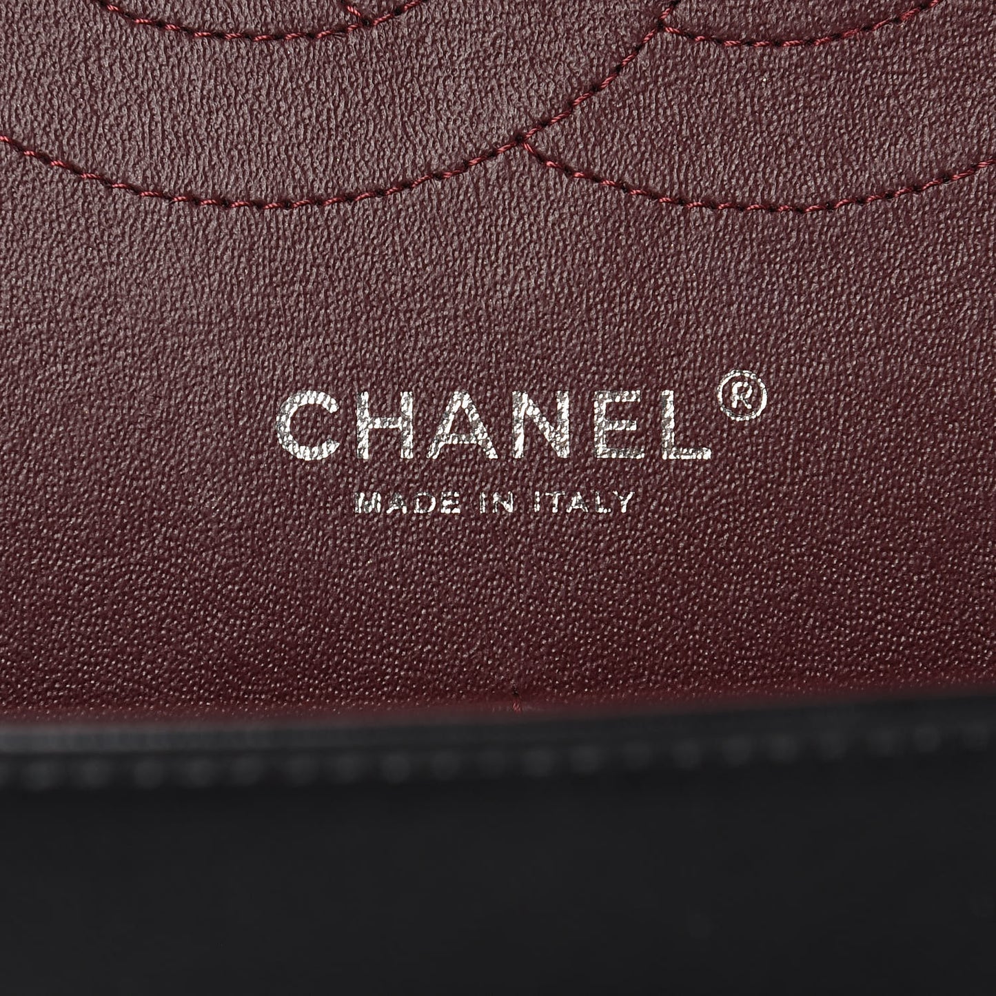 Lambskin Quilted Jumbo Double Flap Black