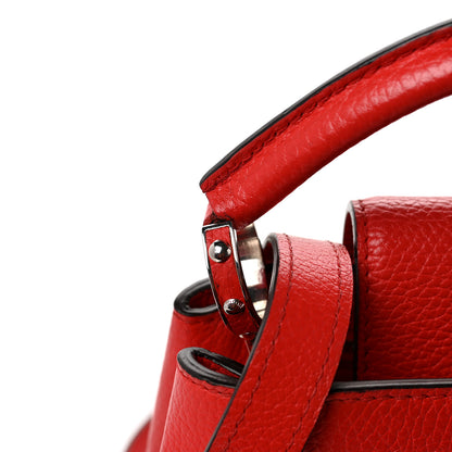 Louis Vuitton Taurillon Capucines BB Coquelicot 9 of 10