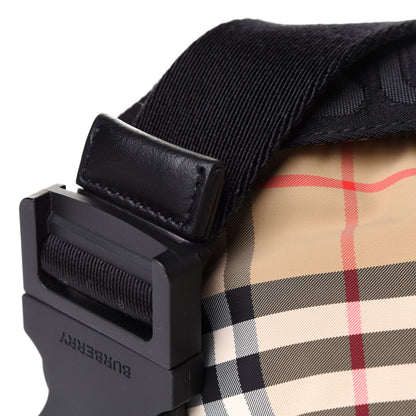 Burberry Nylon Vintage Check Sonny Bum Bag Archive Beige Black 9 of 11
