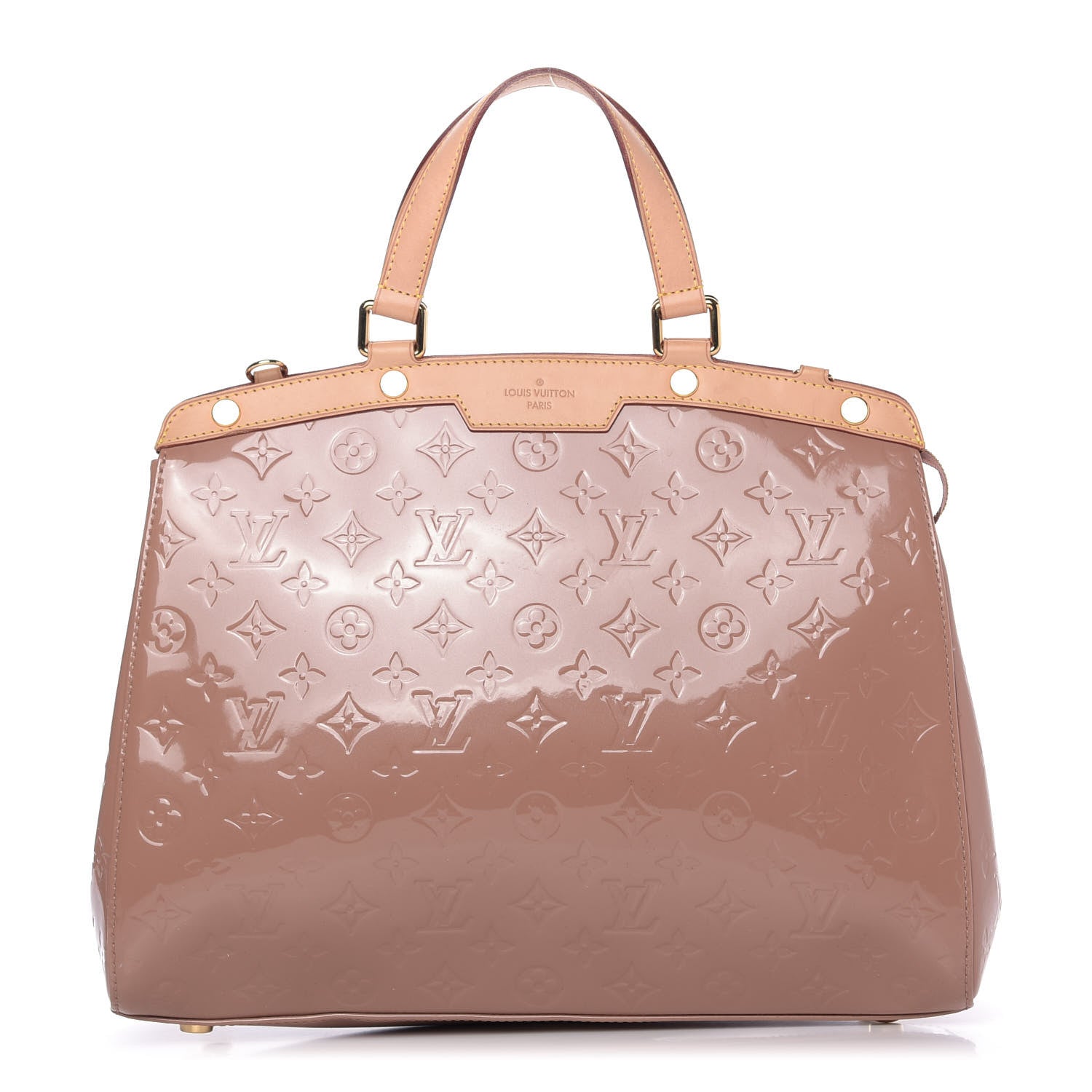 Louis Vuitton Vernis Brea GM Rose Velours 1 of 9