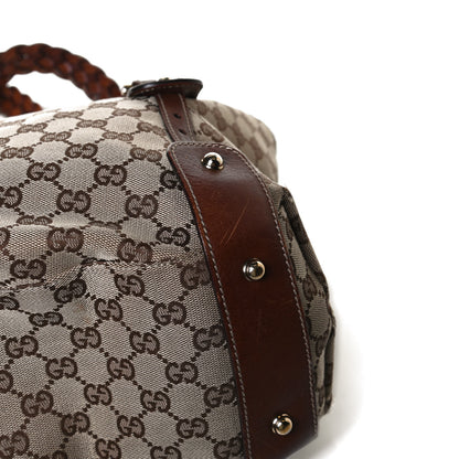 Gucci Monogram Medium Pelham Shoulder Bag Brown 17 of 18