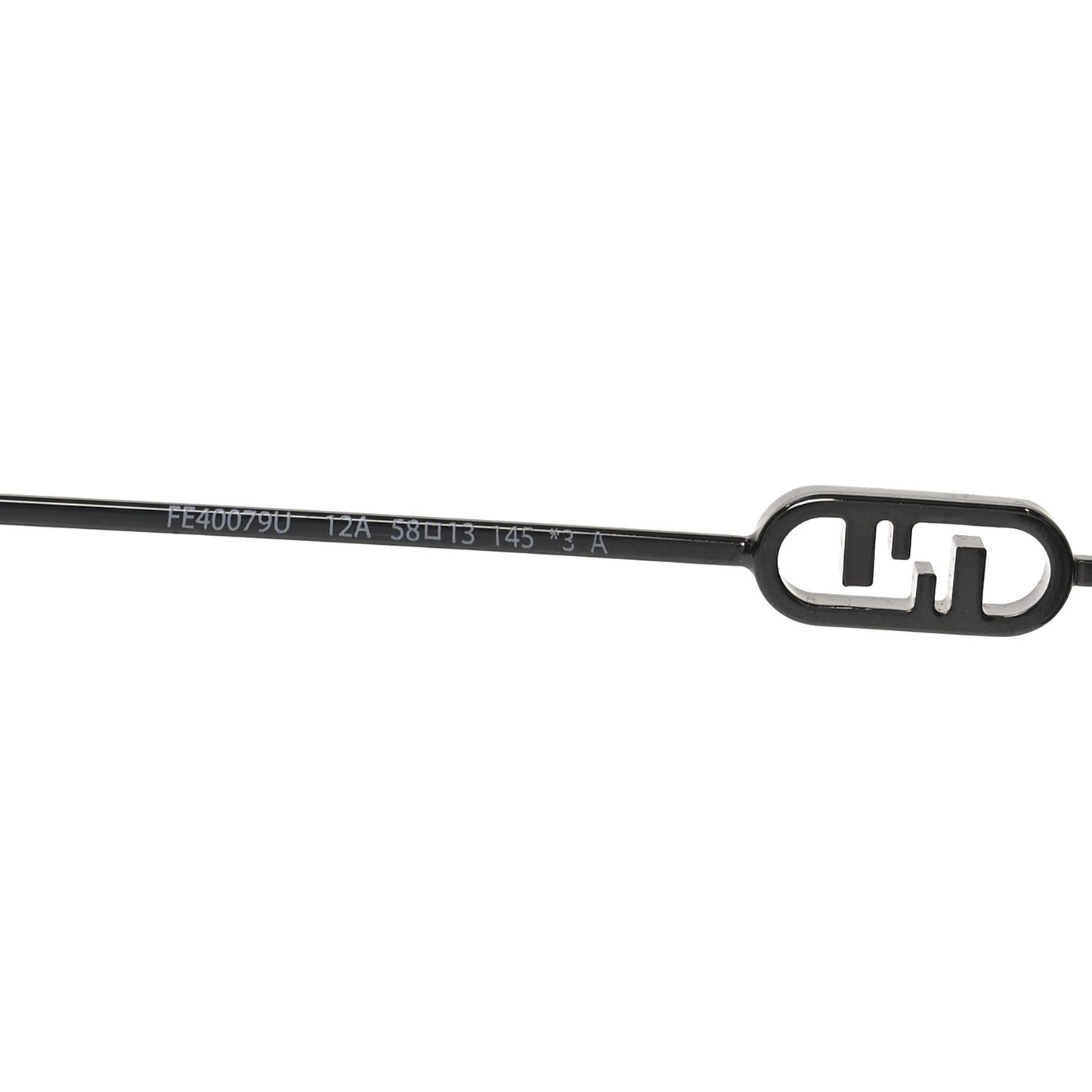 Metal Fendi O'lock Sunglasses FE40079U Black