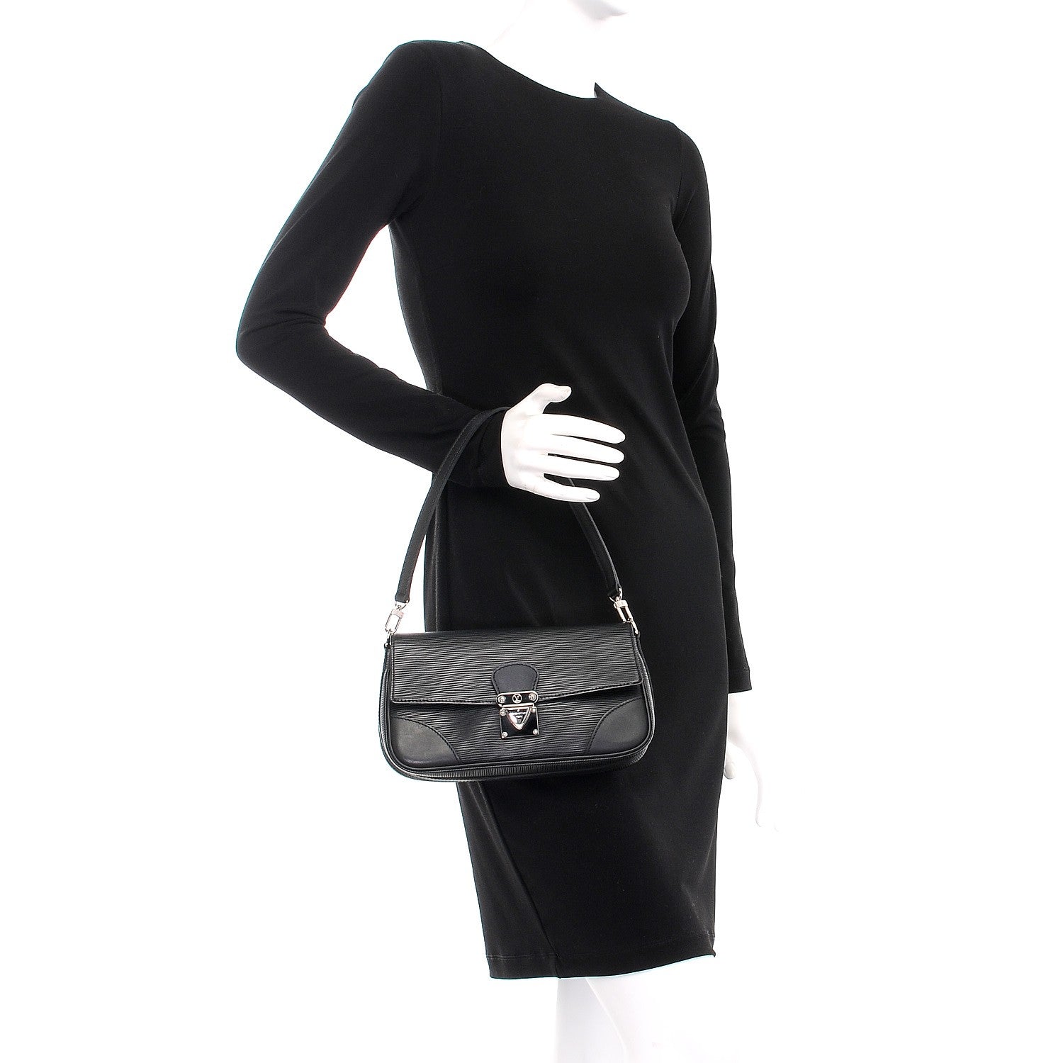 Louis Vuitton Epi Segur Pochette Black 2 of 7