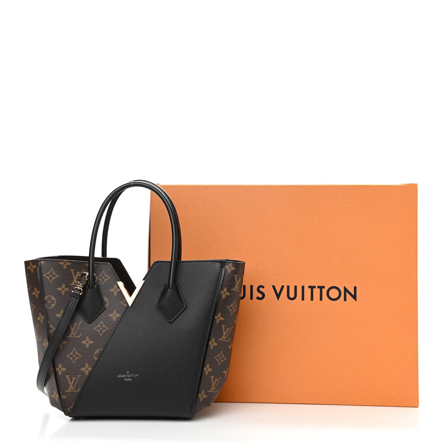 Louis Vuitton Calfskin Monogram Kimono Tote PM Black 10 of 10