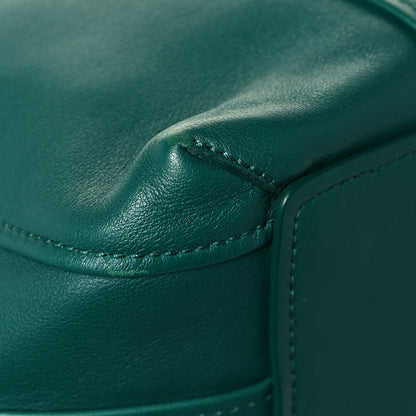 Balenciaga Calfskin Large Laundry Cabas Tote Green 10 of 16