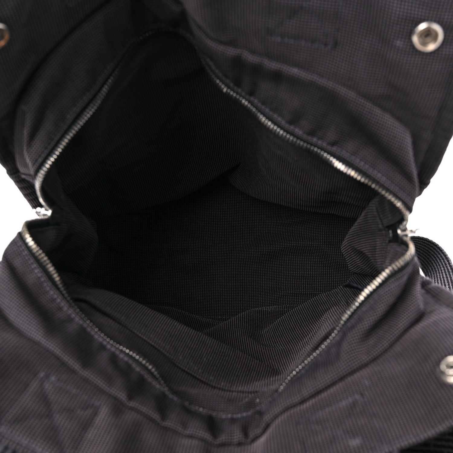 Hermes Canvas Herline Backpack Grey 5 of 16