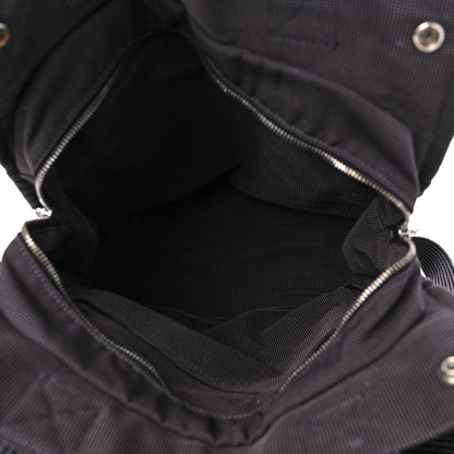 Hermes Canvas Herline Backpack Grey 5 of 16