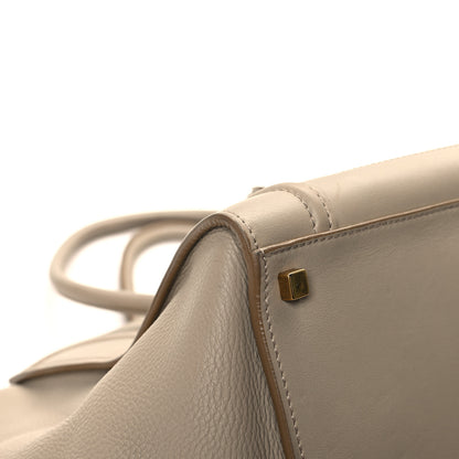 Celine Grained Calfskin Medium Phantom Luggage Beige 9 of 13