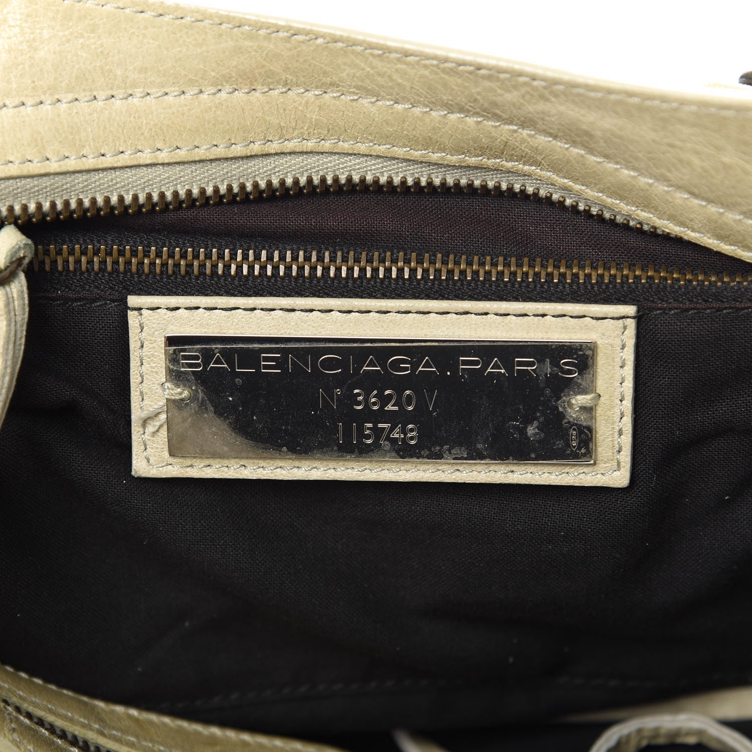 Balenciaga Chevre Classic Hardware City Natural 6 of 17