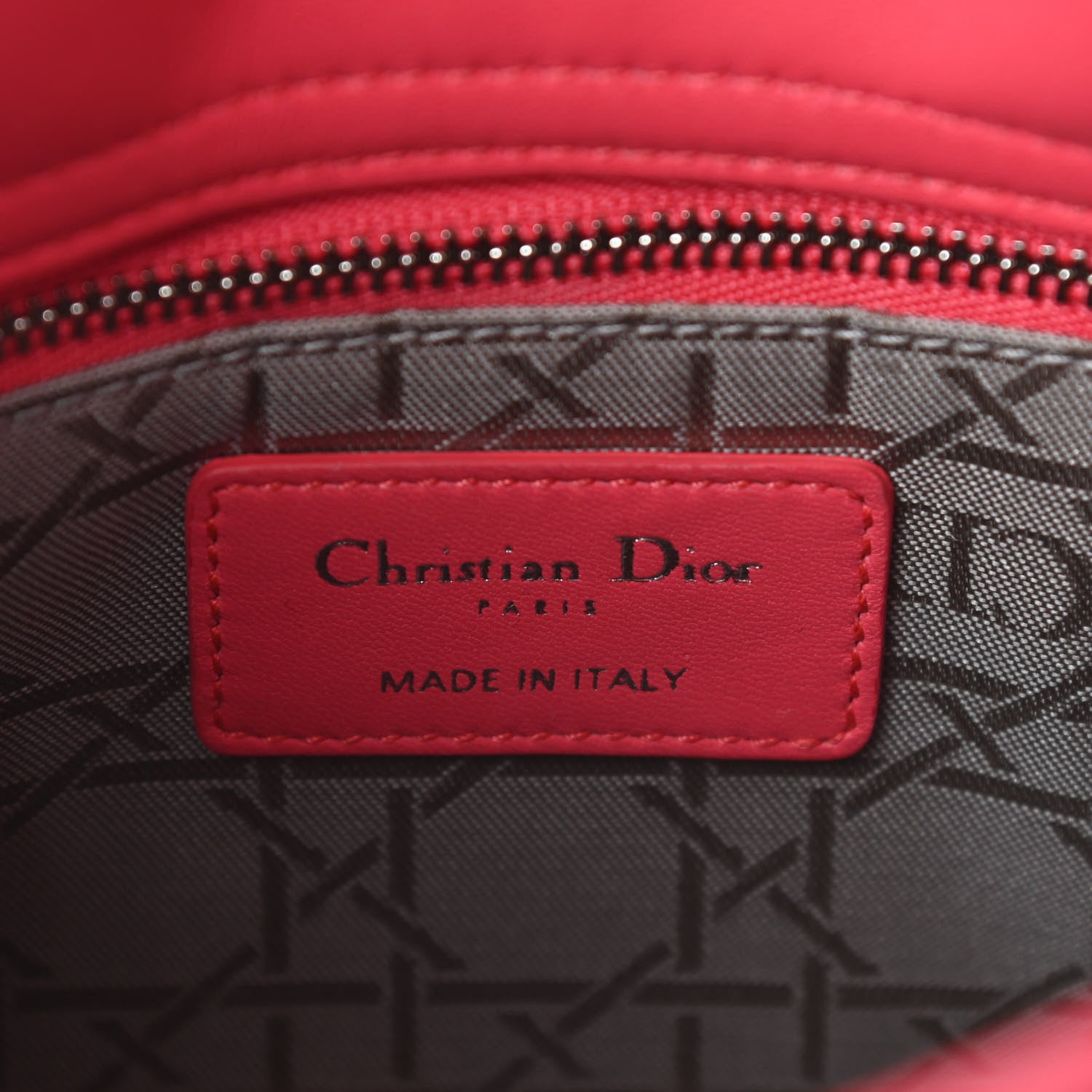 Christian Dior Lambskin Cannage Mini Lady Dior Pink 8 of 9
