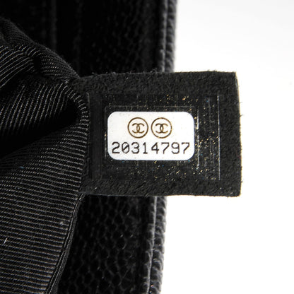 Chanel Caviar Quilted New Medium Boy Flap Black 8 of 9