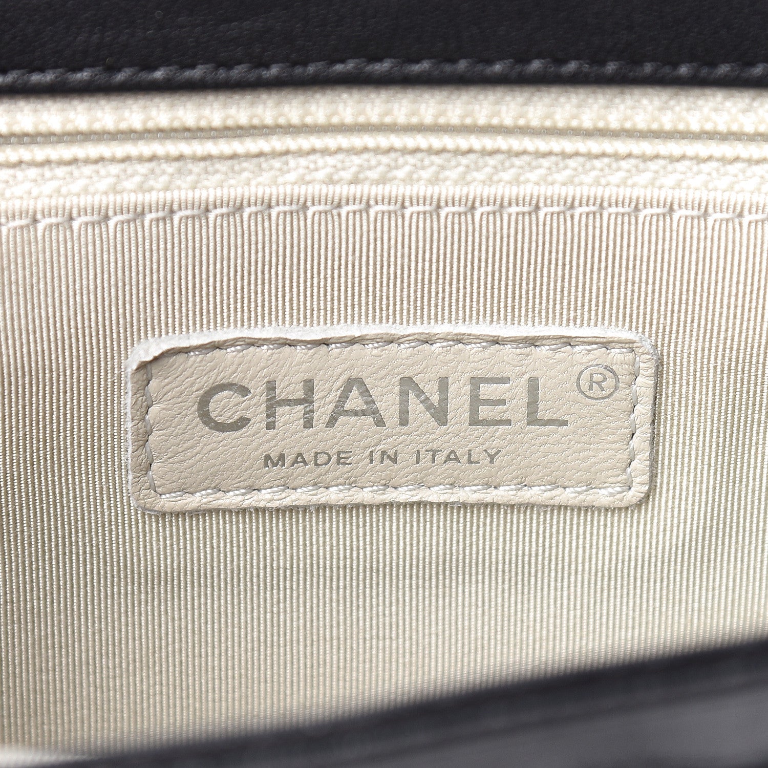Chanel Washed Lambskin Quilted Mini Chain Around Messenger Black 6 of 11