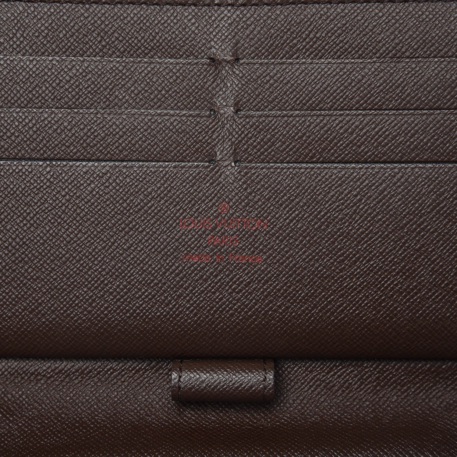 Louis Vuitton Damier Ebene Zippy Organizer Wallet 7 of 15