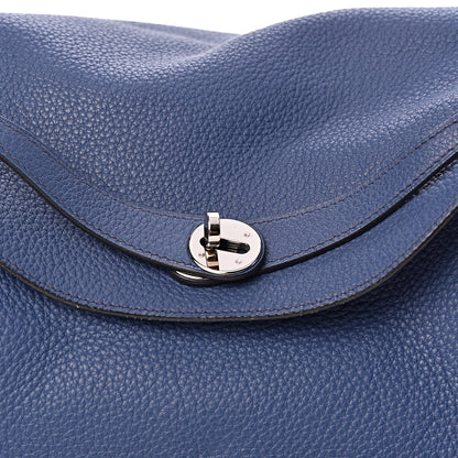 Hermes Taurillon Clemence Lindy 34 Bleu Brighton 12 of 12