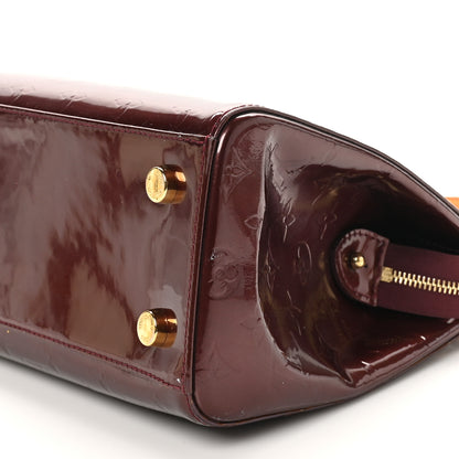 Louis Vuitton Vernis Brea MM Rouge Fauviste 9 of 9