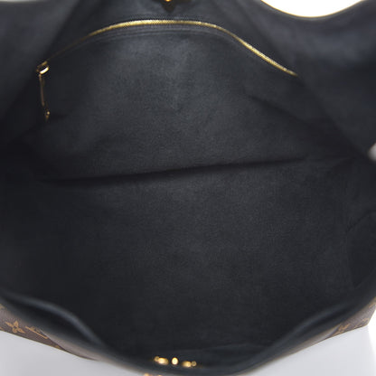 Louis Vuitton Monogram Flower Hobo Black 5 of 11