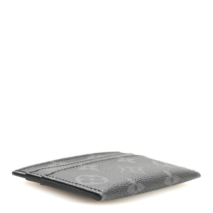 Louis Vuitton Monogram Eclipse Porte-Cartes Double Card Holder 4 of 6
