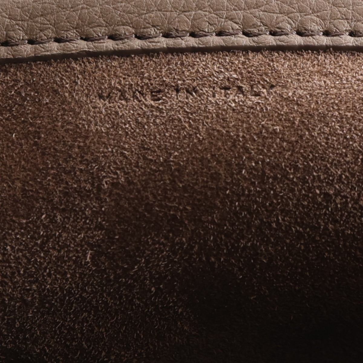 Grained Calfskin Medium N/S Park Tote Smoked Taupe