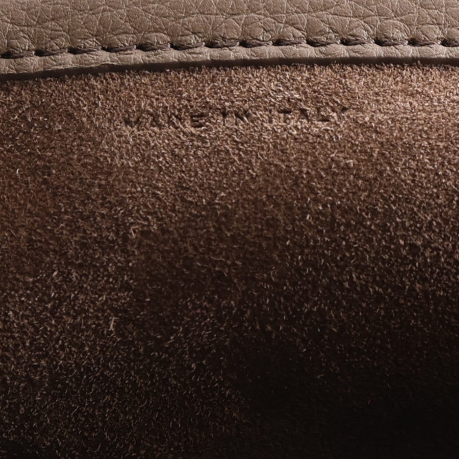 The Row Grained Calfskin Medium N/S Park Tote Smoked Taupe 6 of 9