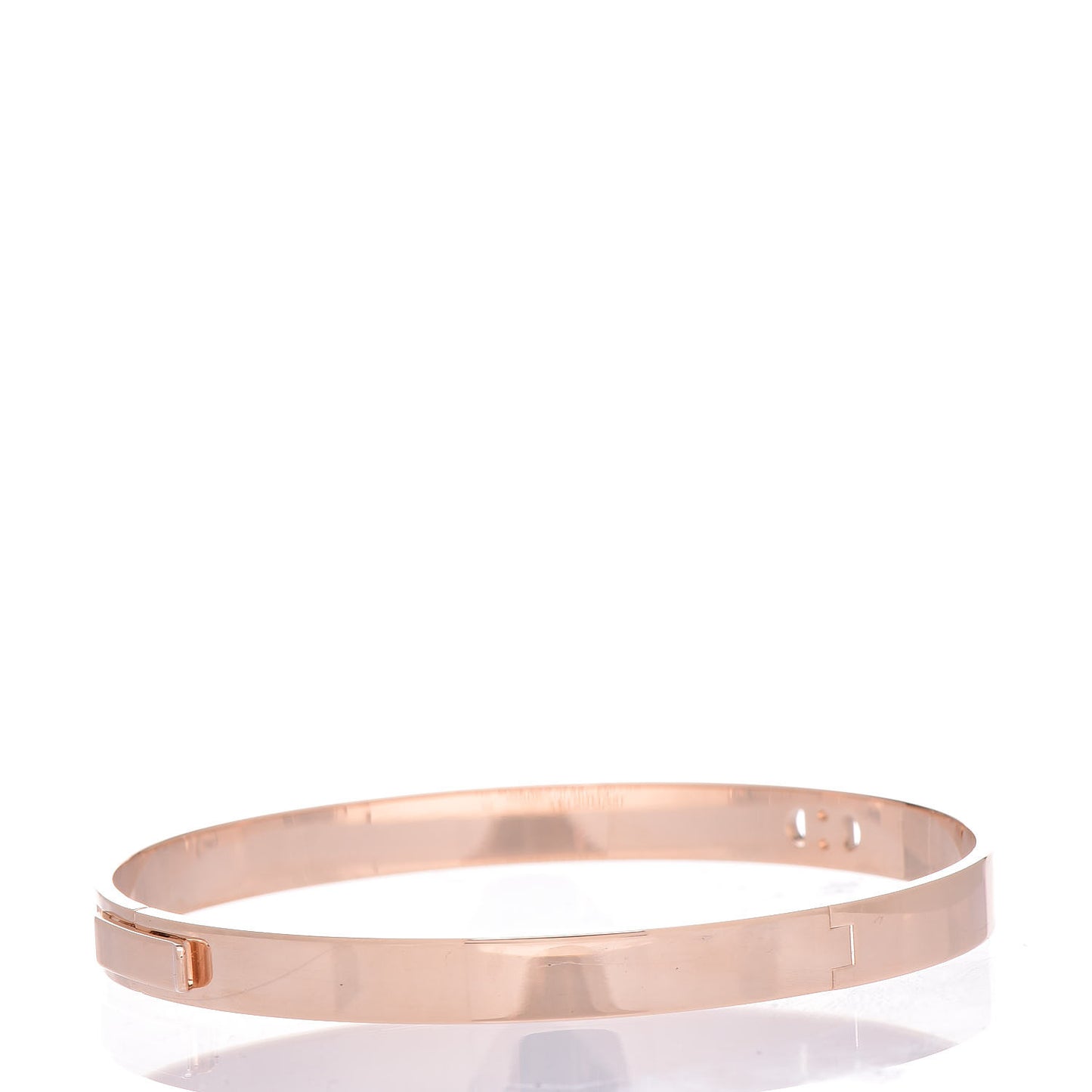 18K Rose Gold Diamond PM H D'Ancre Bracelet SH