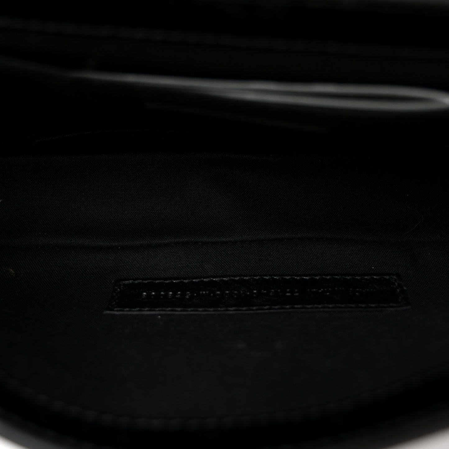 Agneau Arena Monochrome Small Le Cagole Sling Bag Black