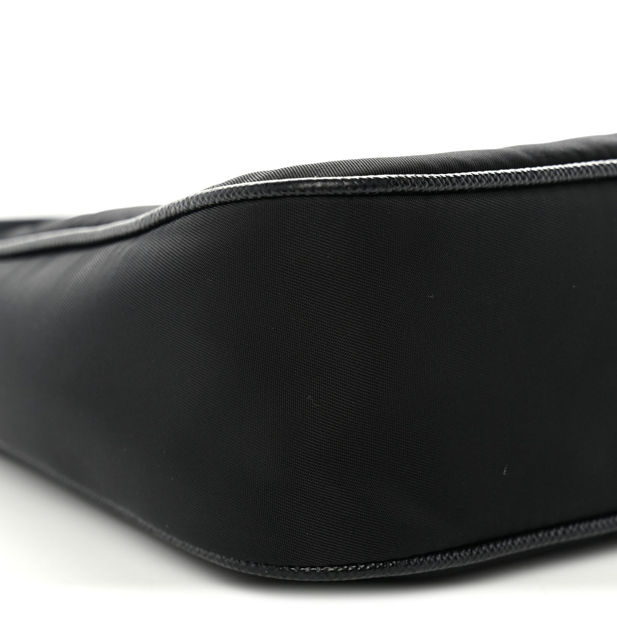 Tessuto Nylon Saffiano Mini Re-Edition 2005 Bag Black