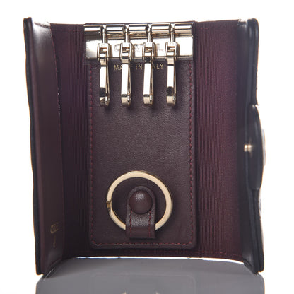 Chanel Lambskin Quilted 4 Key Holder Black 5 of 9