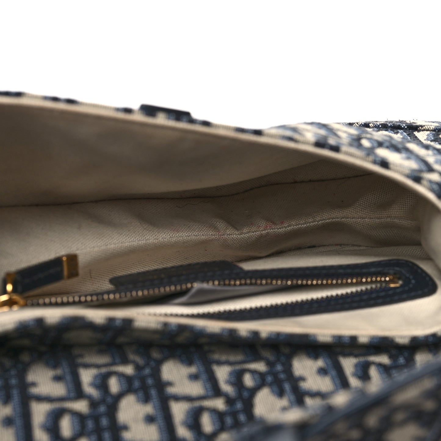 Oblique Saddle Bag Blue