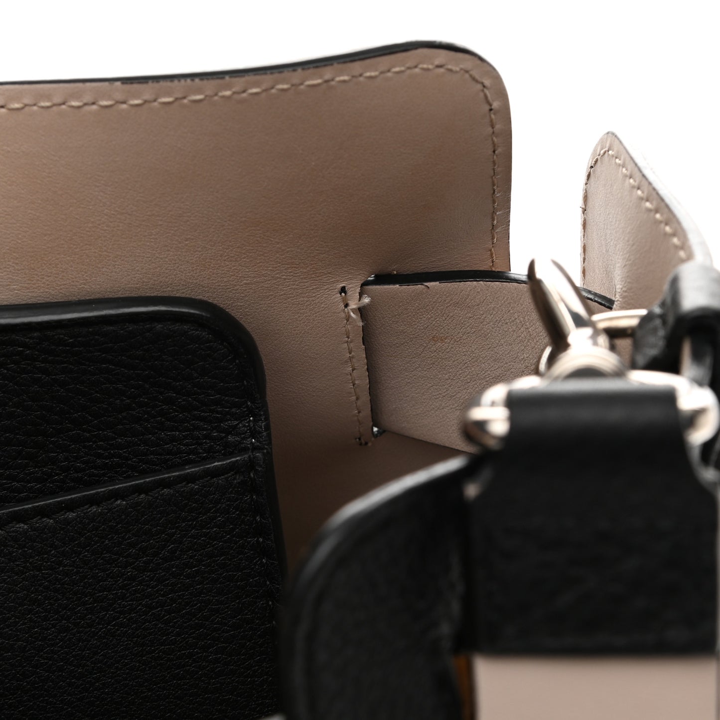 Soft Grain Calfskin Medium Belt Bag Black