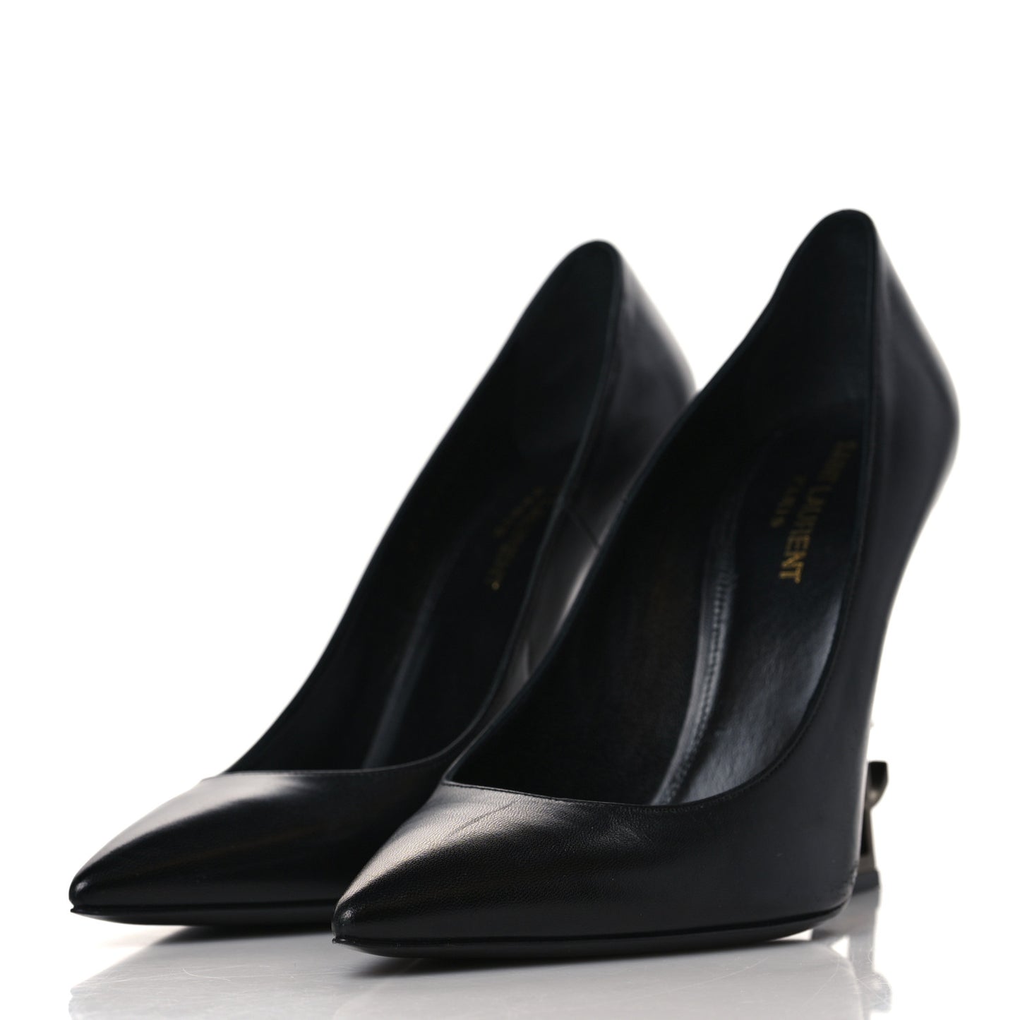 Calfskin Opyum 100 Pumps 39 Black