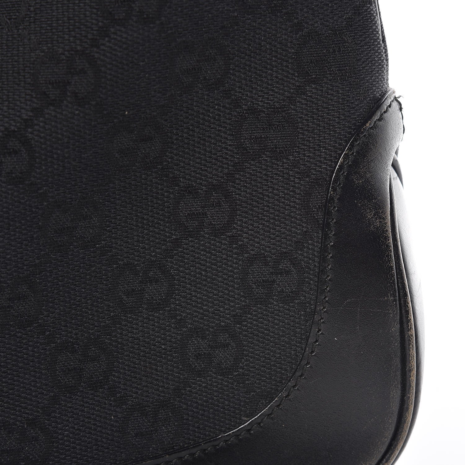 Gucci Monogram Small Jackie O Hobo Black 13 of 14