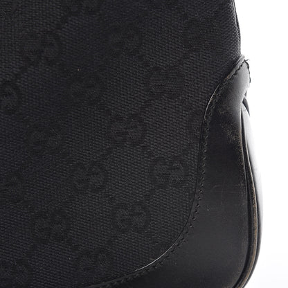 Gucci Monogram Small Jackie O Hobo Black 13 of 14