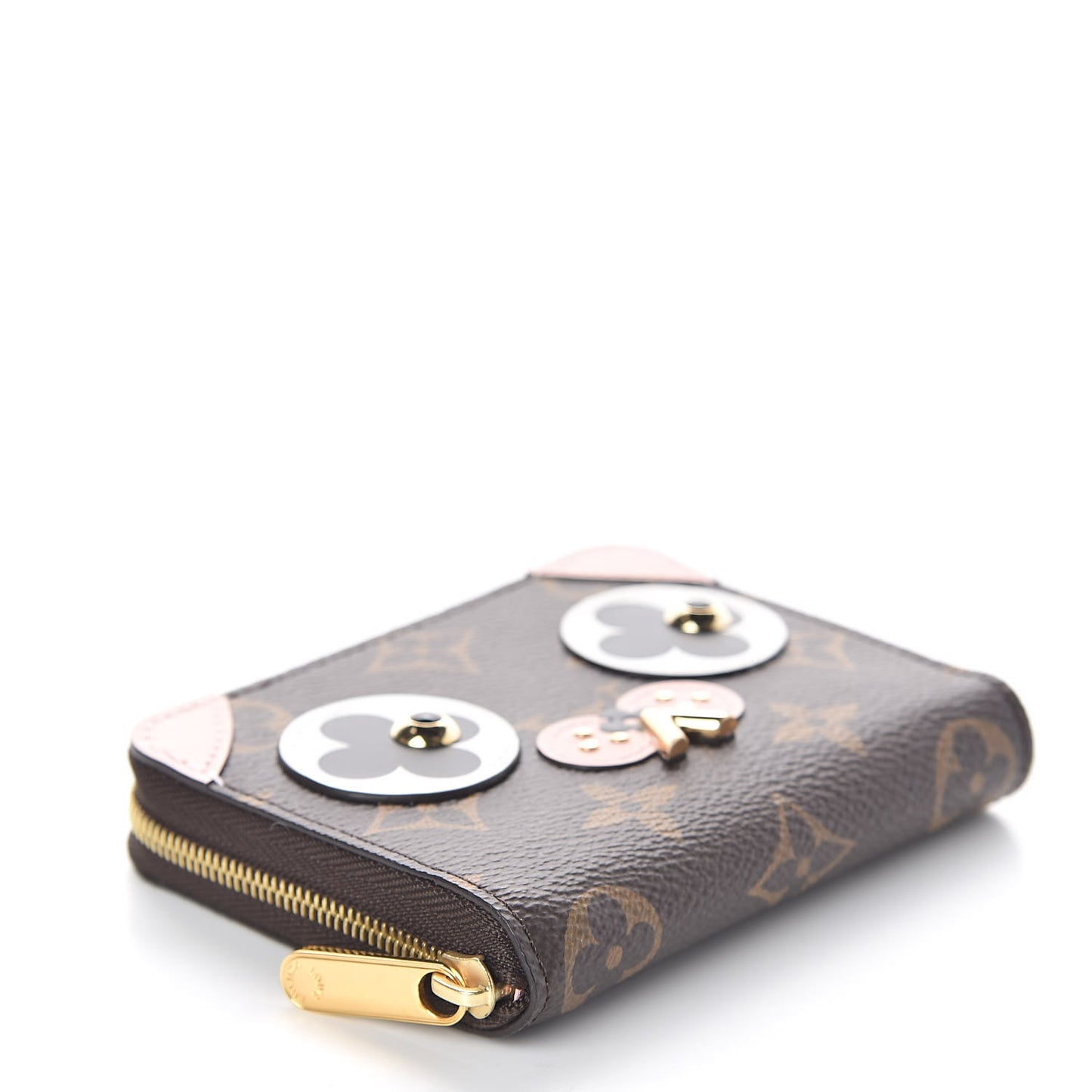 Monogram Valentine Dog Zippy Coin Purse