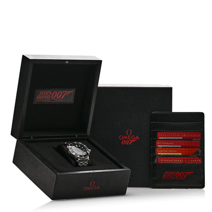 Omega Stainless Steel 41mm Seamaster 300M James Bond 007 Automatic Watch Black 212.30.41.20.01.001 5 of 5