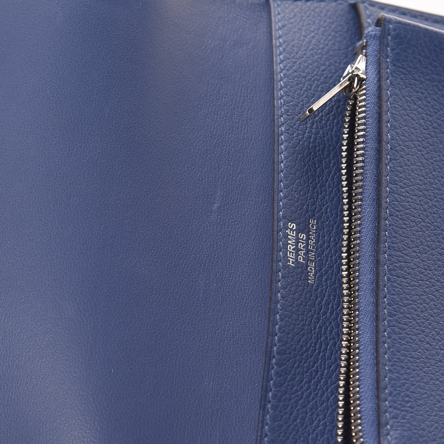 Togo Dogon Compact Wallet Bleu Brighton