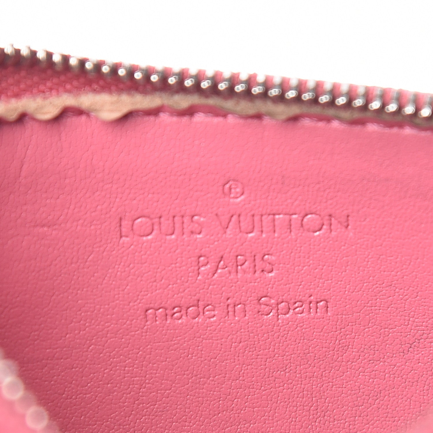 Louis Vuitton Vernis Key Pouch Framboise 6 of 12