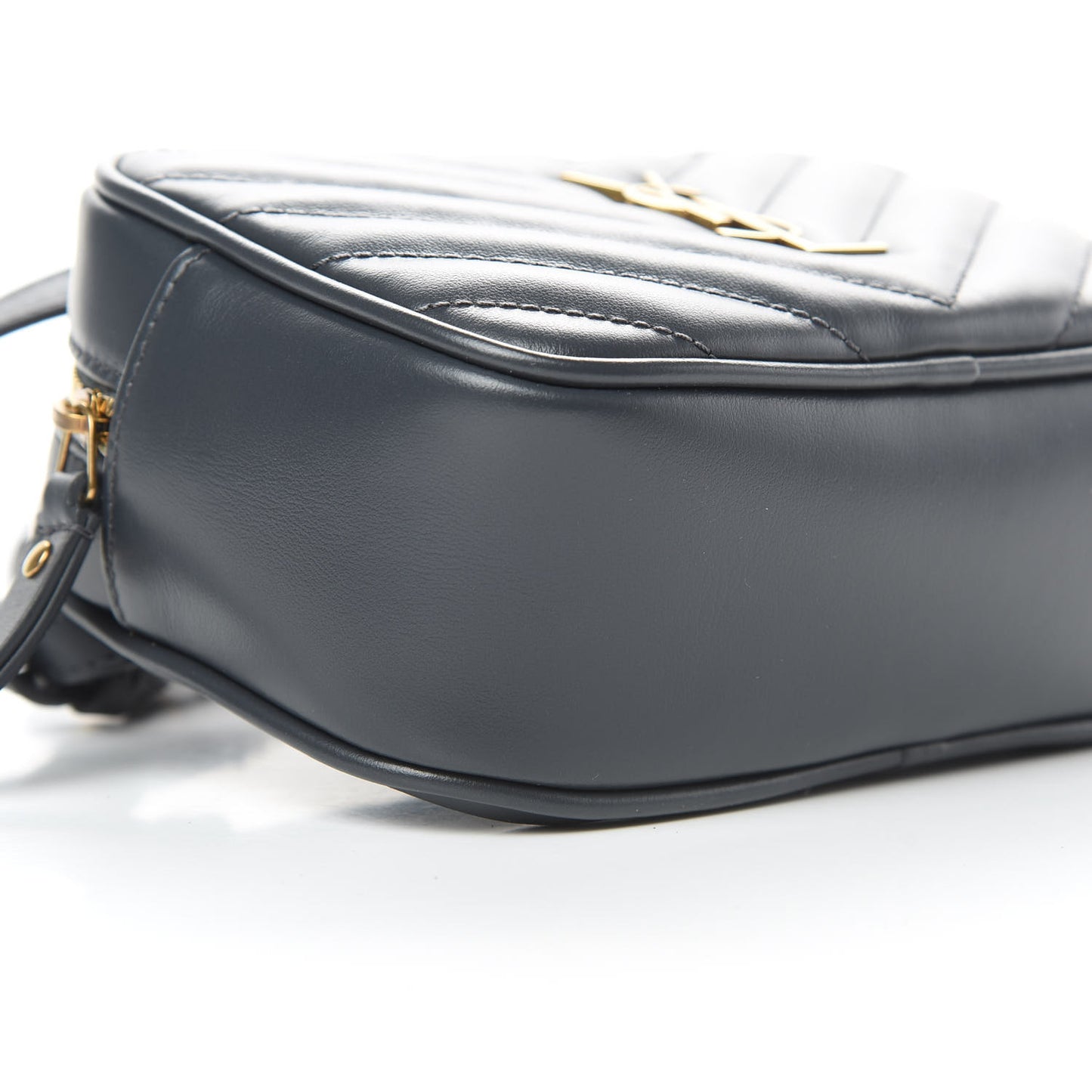 Calfskin Matelasse Monogram Lou Belt Bag Smog